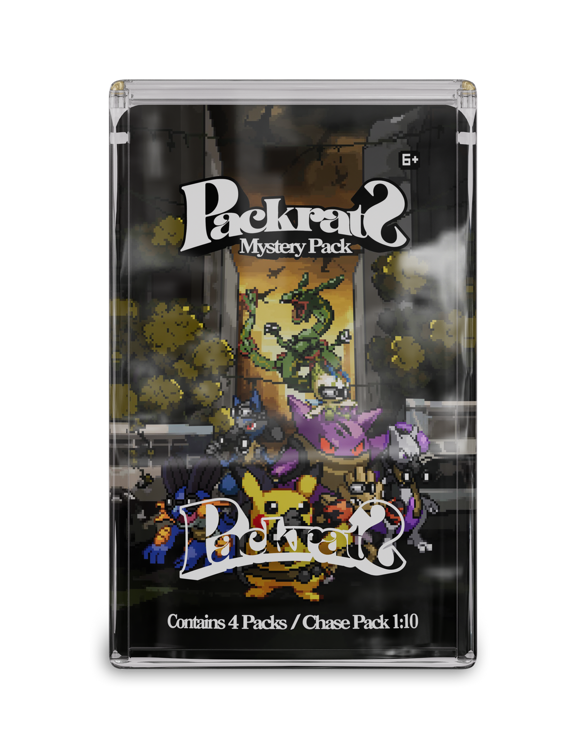 Packrats Mystery Pack Acrylic Case