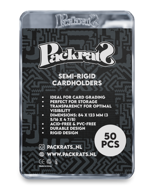 Packrats Semi-Rigid Cardholders (50 pcs)